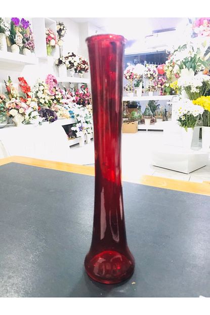 https www trendyol com gul cicek sarayi kirmizi vazo tek gul veya 3 gullu deoratif vazo papatya vazosu kesme cicek vazosu gul vazosu p 36345282