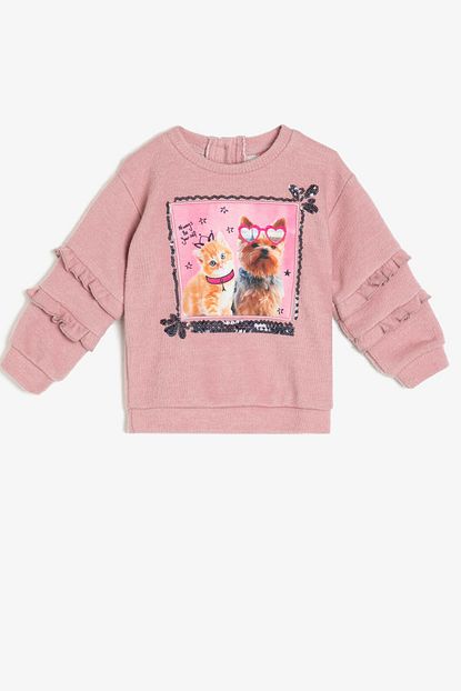 Koton Kids Pembe Kiz Bebek Sweatshirt Fiyati Yorumlari Trendyol Koton Kids Pembe Kiz Bebek Sweatshirt Fiyati Yorumlari Trendyol