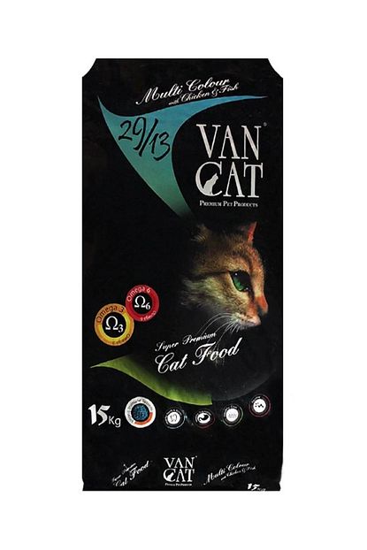 vancat multi color renkli yetiskin kedi mamasi 15 kg fiyati yorumlari trendyol