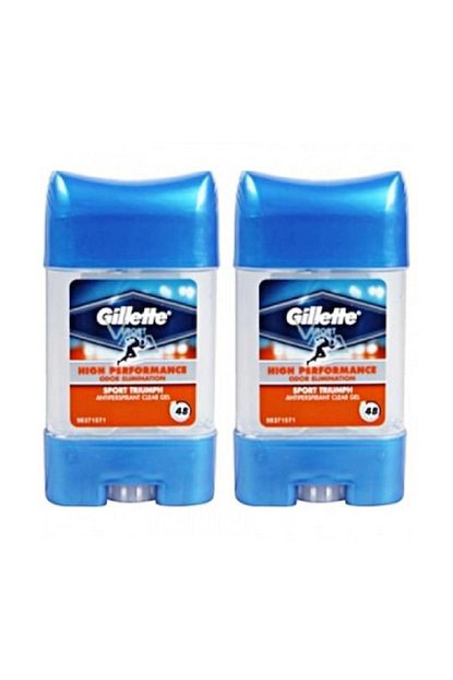 gillette stick koltuk alti jel sport triumph 2 adet 70 ml fiyati yorumlari trendyol