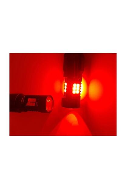 femex platinum p21w 1157 15w cift duy sasi led ampul kirmizi mercekli fiyati yorumlari trendyol