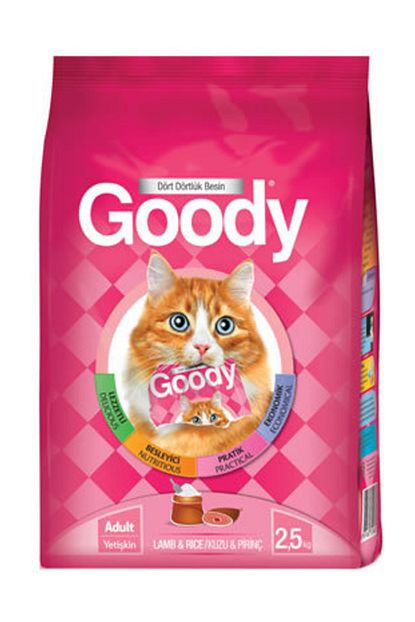 goody goody kuzu etli ve pirincli kedi mamasi 2 5 kg fiyati yorumlari trendyol
