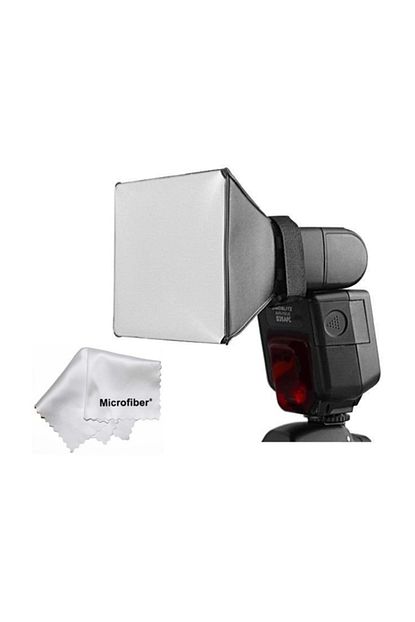 tepe kafa flash flas icin softbox canon nikon yongnuo pixel vb