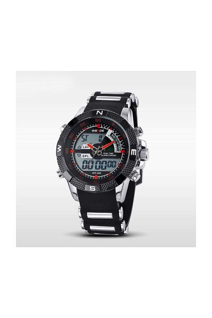 spor analog dijital silikon kordon erkek kol saati wh1104 11c