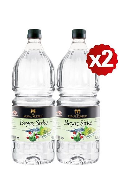 kemal kukrer beyaz sirke aloe vera 2 lt x 2 adet fiyati yorumlari trendyol