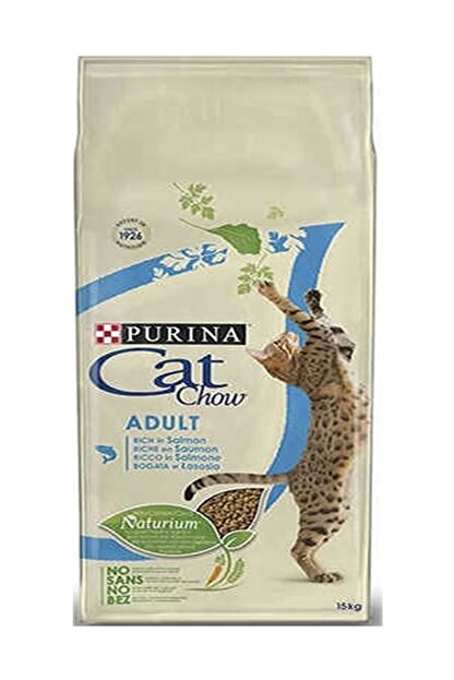purina cat chow somon ton balikli yetiskin kedi mamasi 15 kg fiyati yorumlari trendyol