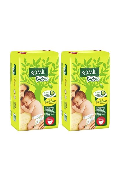 komili bebek bezi bebe ikiz 2 li set 1 beden 2 5kg yeni dogan 80 adet fiyati yorumlari trendyol