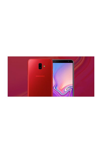 samsung j6 plus kirmizi cep telefonu