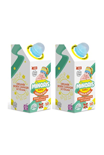 minoris baby organik bebek camasir deterjani 2 li set fiyati yorumlari trendyol