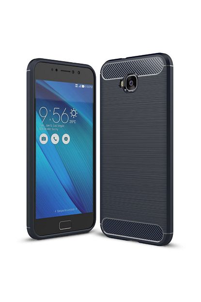 asus zenfone live kilif zb553kl x00lda lacivert koruyucu silikon shockproof room