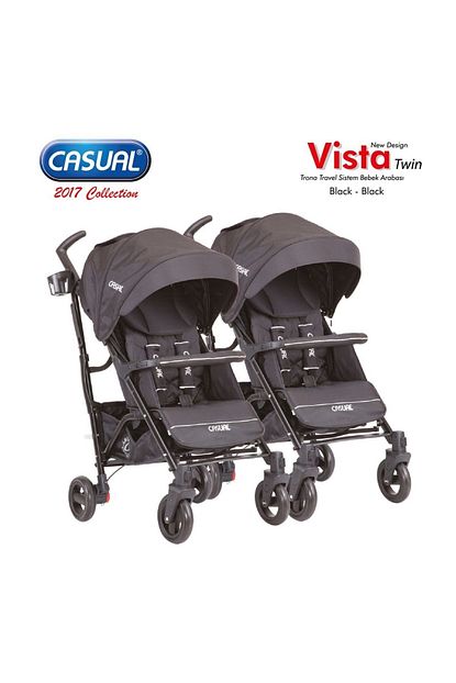 casual unisex siyah vista twin trona travel sistem bebek arabasi 8681693000854 fiyati yorumlari trendyol