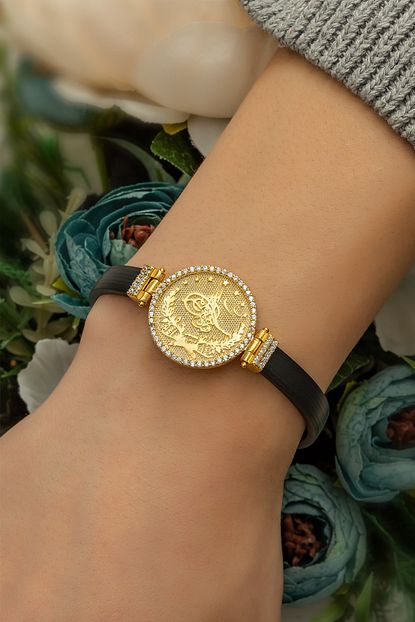 https www trendyol com papatya silver deri kordonlu zirkon halka osmanli tugrali bileklik altin kaplama 925 ayar gumus p 32120777