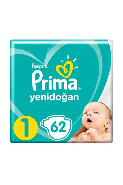 prima bebek bezi 1 beden yenidogan firsat paketi 62 adet fiyati yorumlari trendyol