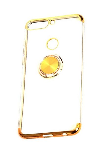 huawei y7 2018 kilif lazer yuzuklu silikon
