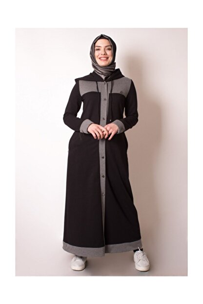 Sportify Yildiz Broslu Metal Dupmeli Bayan Spor Pardesu Siyah Fiyati Yorumlari Trendyol