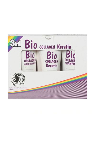 bio keratin gold collagen 3 lu set