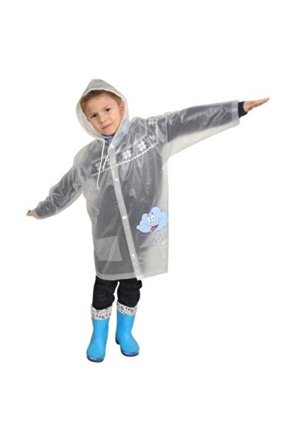 sanbe cocuk yagmurluk bulut figurlu su gecirmez seffaf yagmurluk fiyati yorumlari trendyol
