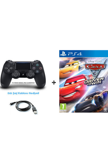 warner bros cars 3 driven to win ps4 oyun ps4 v2 nesil dualshock kol fiyati yorumlari trendyol