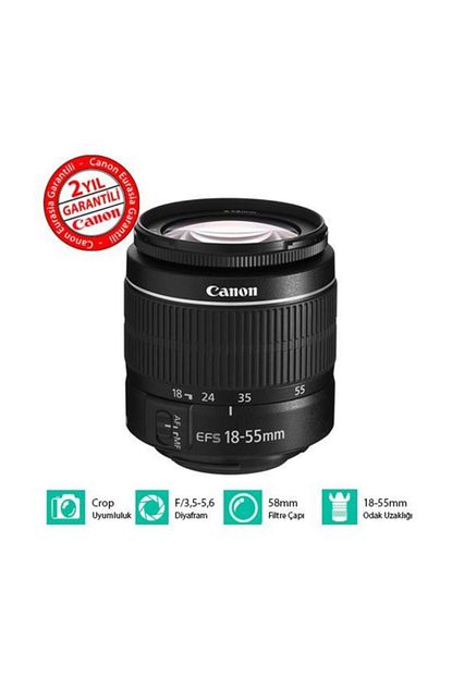 canon 18 55mm f 3 5 5 6 dc iii lens