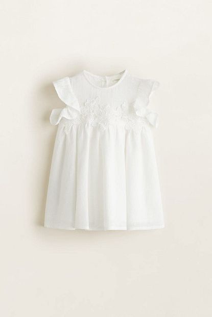 Mango Baby Beyaz Kiz Bebek Elbise Fiyati Yorumlari Trendyol Mango Baby Beyaz Kiz Bebek Elbise Fiyati Yorumlari Trendyol