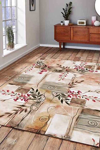 trendideal 150x230 kdf738 kadife lastikli hali ortusu fiyati yorumlari trendyol
