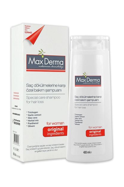 max derma sac dokulmesine karsi sampuan for women 8698814009726 fiyati yorumlari trendyol