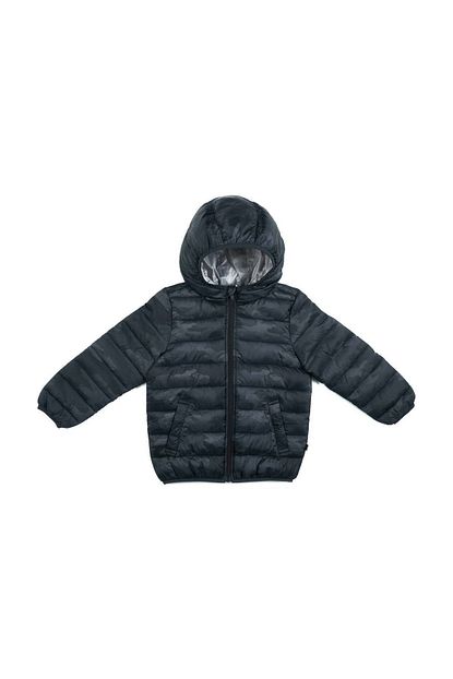 benetton kamuflaj gri erkek cocuk desenli logo dolgu mont fiyati yorumlari trendyol