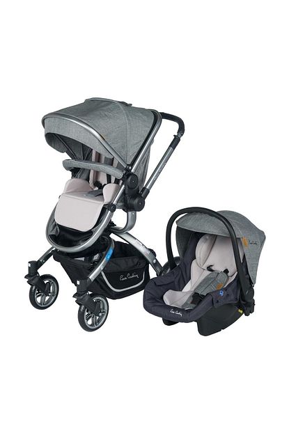 pierre cardin twist plus travel sistem bebek arabasi gri fiyati yorumlari trendyol