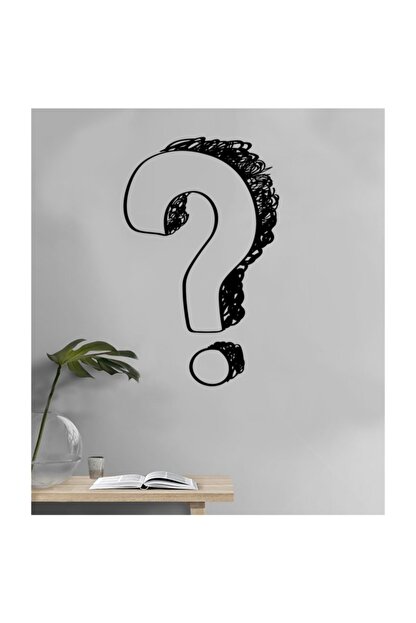 sticker sepetim soru isareti sembol dekoratif duvar sticker fiyati yorumlari trendyol