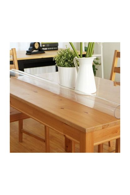 salev seffaf pvc kalin masa ortusu masa musambasi 2 mm 100x120 cm fiyati yorumlari trendyol