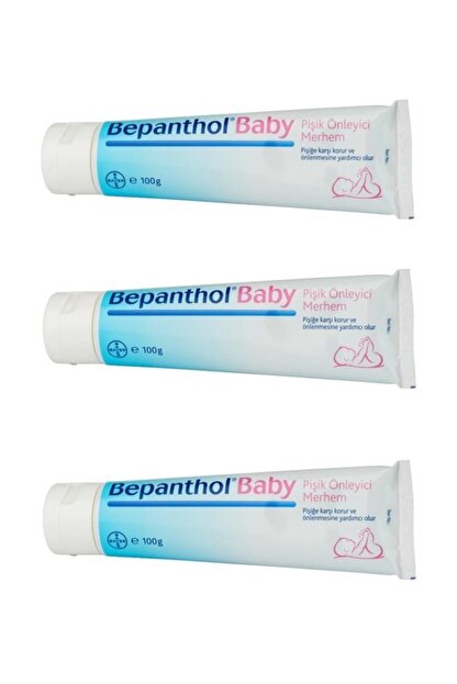 bepanthol baby pisik kremi 100gr pisik onleyici 3 adet fiyati yorumlari trendyol