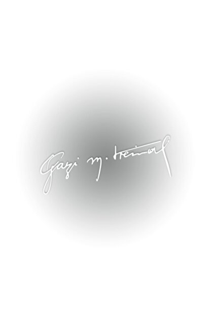 gazi mustafa kemal imza oto sticker 20x7 cm