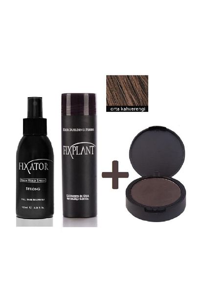 fixplant 1 set sac tozu topik 28 gr sabitleyici sprey 100 ml suda cikmayan sac pudrasi 15 gr fiyati yorumlari trendyol