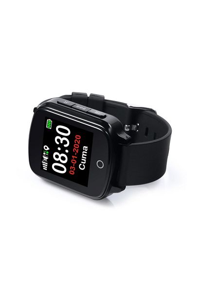 tsmart twatch akilli yetiskin alzheimer saati siyah su gecirmez fiyati yorumlari trendyol