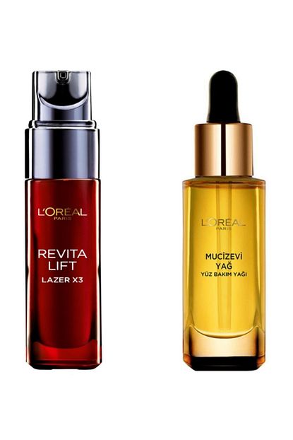 https www trendyol com l oreal paris mucizevi gunluk yuz bakim yagi nemlendirici cilt bakim serumu dermo expertise revitalift laser x3 p 36818087