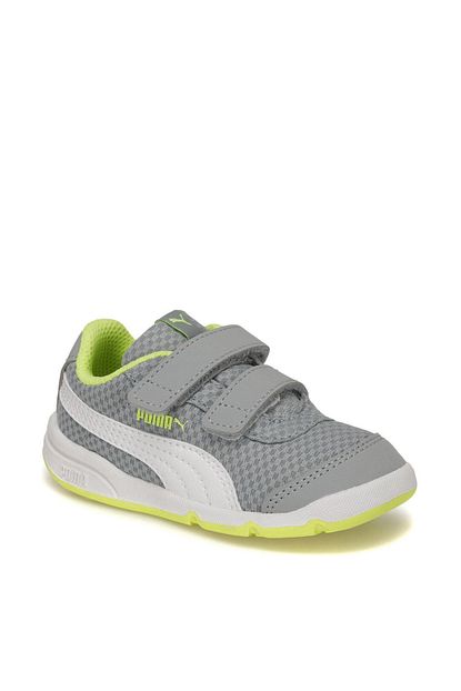 puma stepfleex 2 mesh ve v inf gri erkek cocuk kosu ayakkabisi 100534857 fiyati yorumlari trendyol
