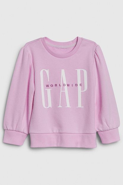 gap kiz bebek logo duz yakali sweatshirt fiyati yorumlari trendyol