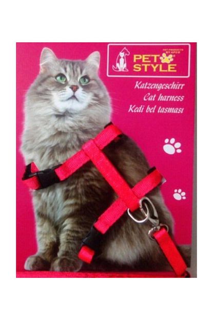 kedi bel gogus tasmasi pembe