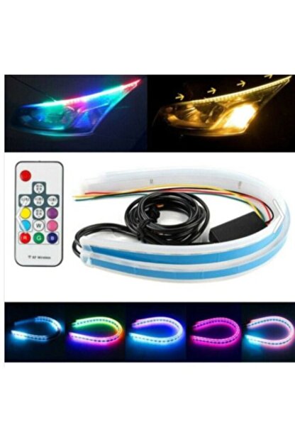 c9 far ici far ustu su gecirmez kayar led 60 cm rgb renk kum fiyati yorumlari trendyol