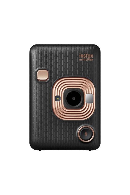 FUJIFILM instax mini LiPlay ブラック Fujifilm Instax Mini Liplay Şipşak Fotoğraf Makinesi & 10'lu Film