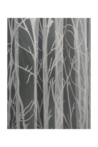 Esse Home Ağaç Desen Fransız Dantel Tül Perde, Normal Pile, 1/2.5 350x260 cm - 2