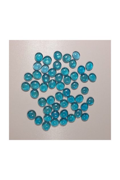 Cam Mangala Stone Turquoise (Colored Glass)