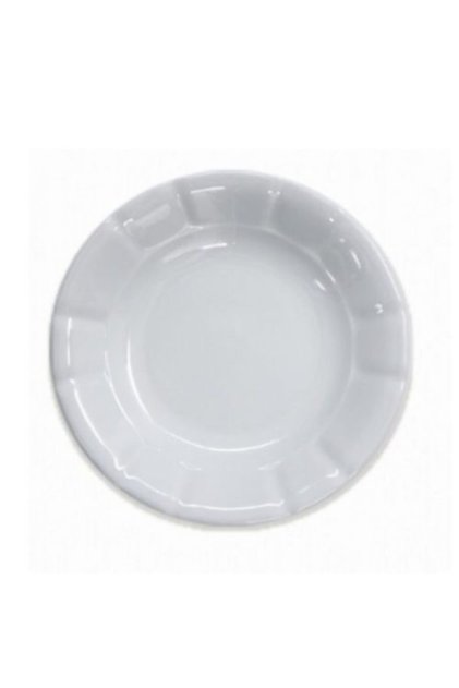 18cm Corrugated Pit Plate Unbreakable Thermo Melamine