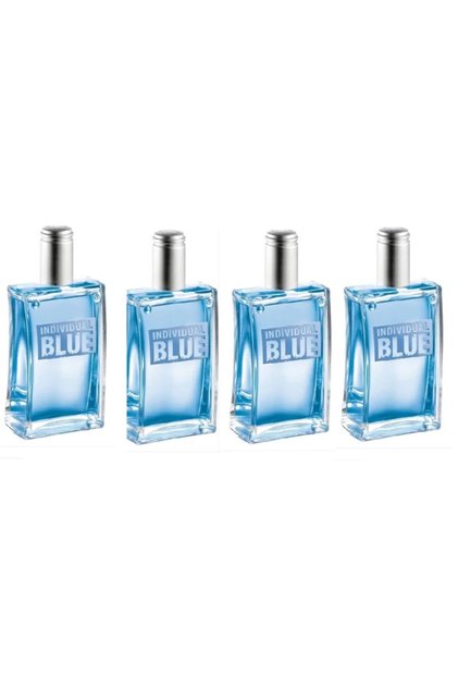 Individual Blue 100 Ml Edt Erkek Parfüm 4 Adet