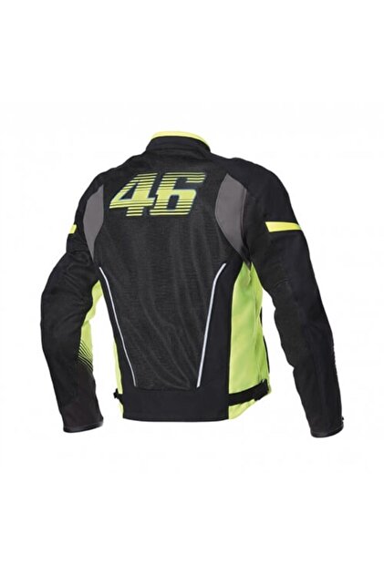 Dainese VR46 Air Black Fluo Yellow Jacket - Fiyatı, Yorumları