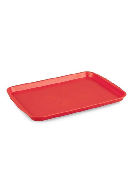 Servis Tepsisi Kırmızı Renk 20*30 Cm Küçük Boy