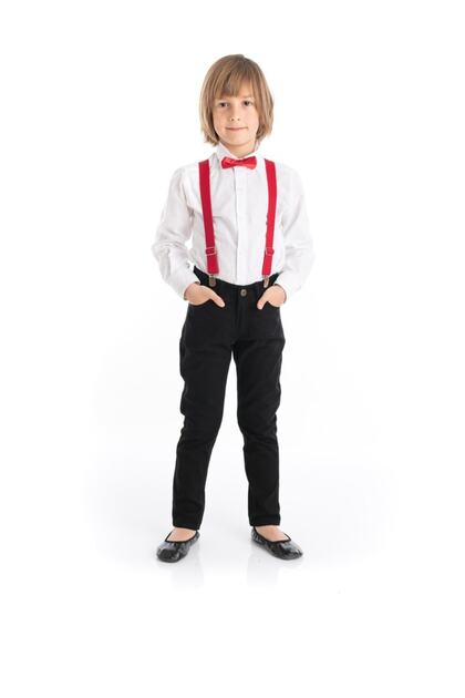strapless open back dress Boys Vest Suit Shirt Tie Pants Pinstripe Size 5-7 RFL-1688  b1 wholesaler