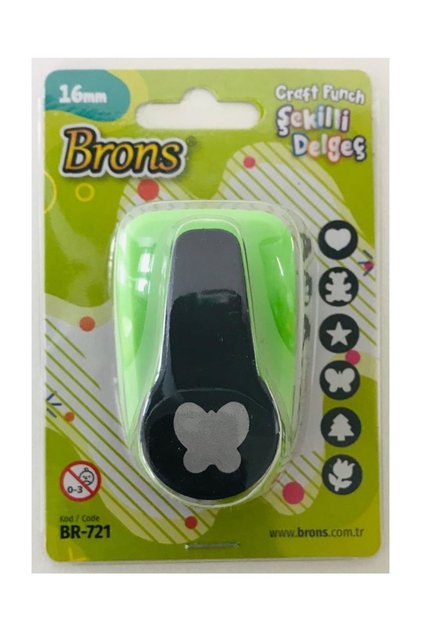 Shaped Hole Punch 16 mm (BR-721)