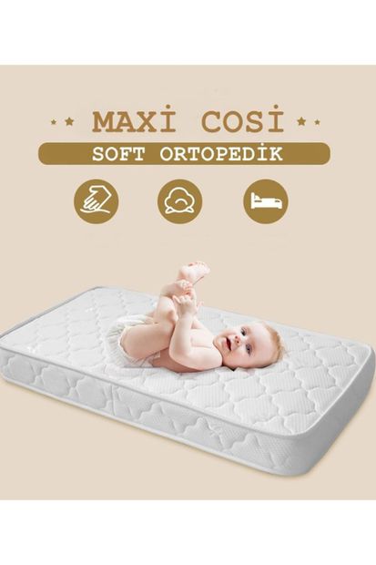 MAXİ-COSİ Maxi Cosi Sweet Cotton 60x120 Cm Ortopedik Yaylı Yatak Ortopedik Lüx Cotton 60X120 Yaylı Yatak - 2