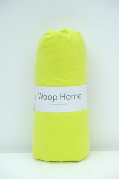 Woop Home 100x190 Renkli Tek Kişilik Lastikli Çarşaf - 1